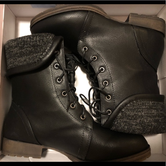 Shoes - BLACK BOOTIES SIZE 9 WINTER/FALL BOOTS